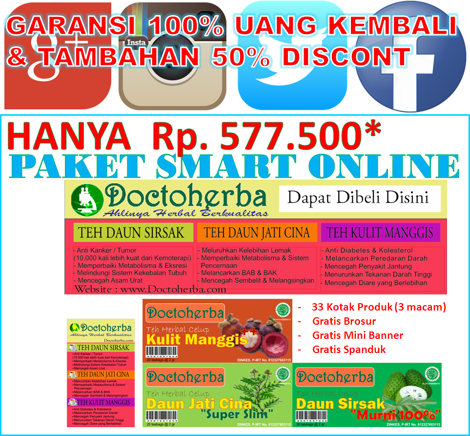 Paket Reseller Cerdas Online Doctoherba 2014